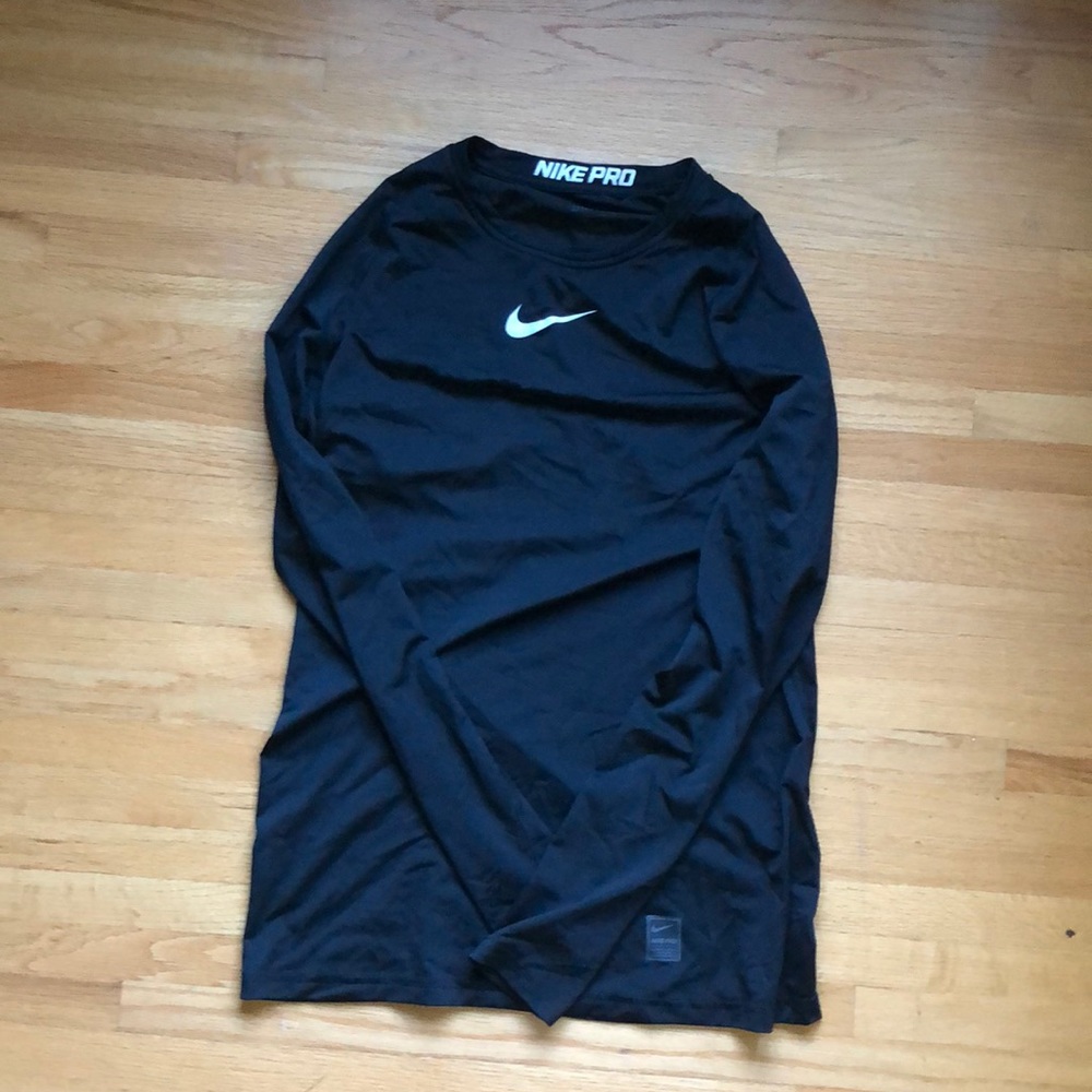 Nike Pro Dri-Fit black longsleeve shirt small.